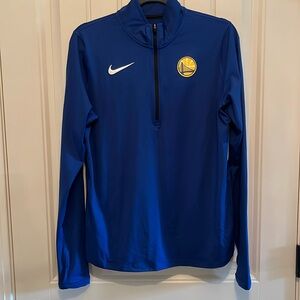 Golden Warriors Nike zip dri fit L